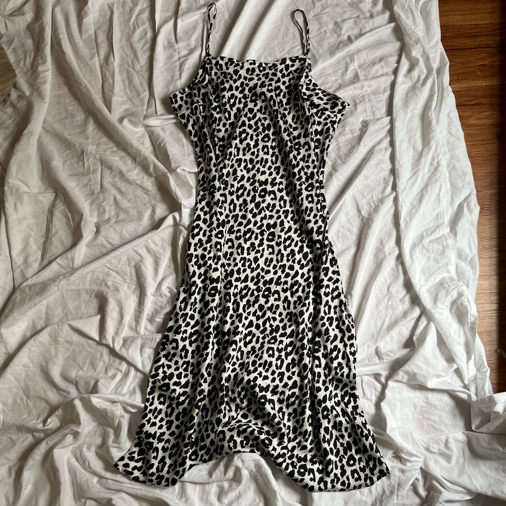 Leopard print dress
